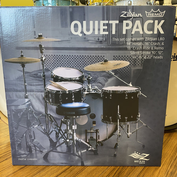 Zildjian Low Volume Cymbal Remo Silent Stroke Pack drum kit Zildjian 