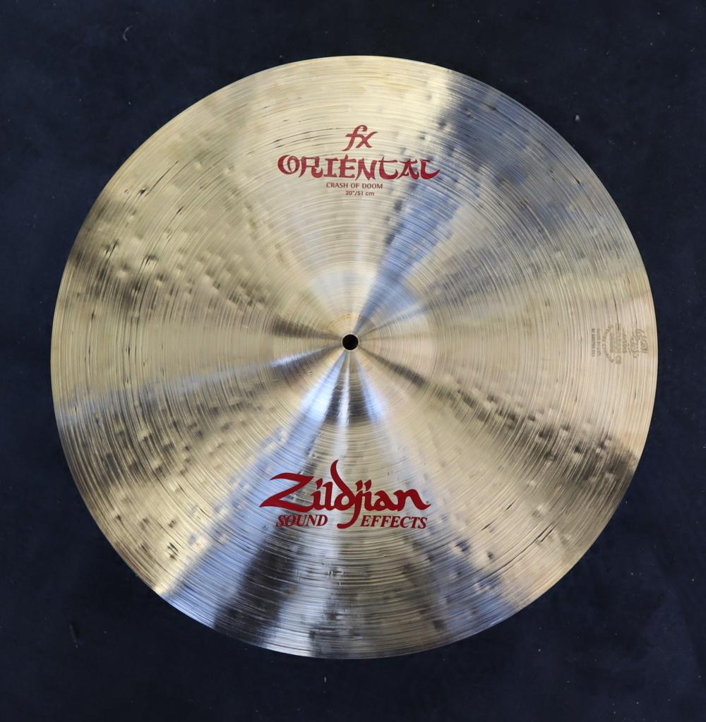 Zildjian Oriental Crash of Doom 20" drum kit Zildjian 